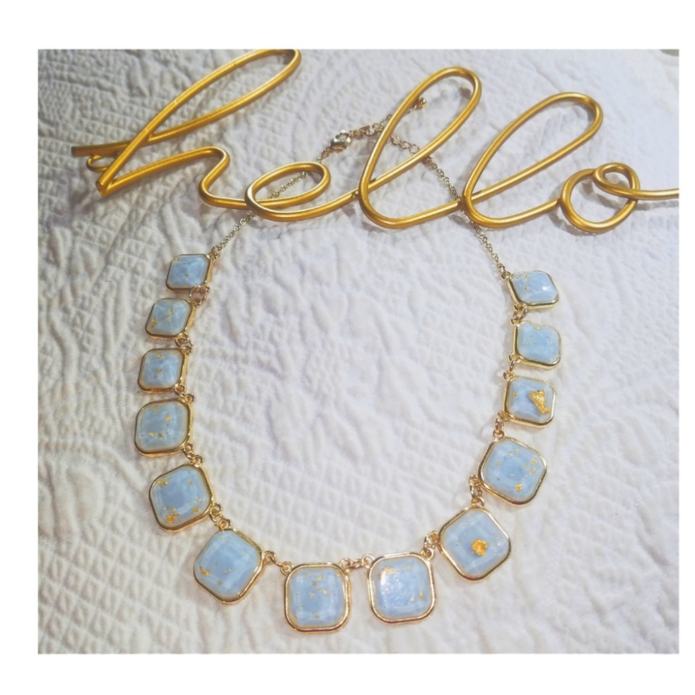 Flecks of Gold necklace